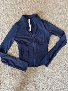 Nwot womens corset activewear jacket